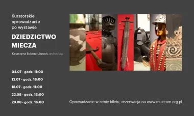 Miecz i zbroje w Sosnowcu. Kuratorka pokaże kulisy wielkiej wystawy