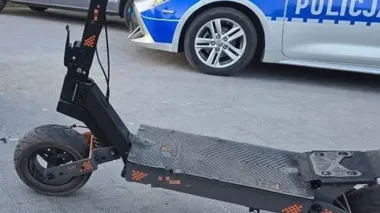 Hulajnogi elektryczne w Sosnowcu pod lupą policji. Filmiki pokazują ryzyko